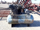 QUINCY QT-15 AIR COMPRESSOR,  3 PHASE, ELECTRIC, 120 GALLON TANK