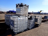 (7) CHEMICAL TOTES W/ METAL FRAME