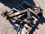 SET OF BOLT ON GAUGE WHEEL BRACKETS,  W/ ADJUSTERS