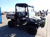 2020 KUBOTA RTVXG850 UTV,  GAS ENGINE, 4X4, MANUAL TILT BED **KEY IN TRAILE