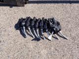 (10) GAS FUEL NOZZLES,  12/