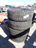 (4) 315/70R17 8-PLY TIRES,