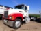 2013 MACK CH613 TRUCK TRACTOR, 157,000 (+/-)  DAY CAB, MACK MP 8 DIESEL, 10