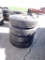 (4) 11R22.5 HWY TIRES,  ON BUDDS
