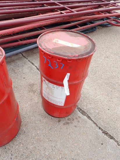 BARREL OF GEAR OIL,  90 WEIGHT, 25 GALLON