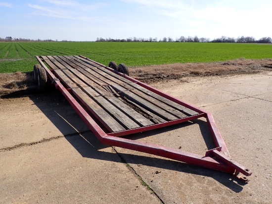DONAHUE TRAILER,  28', TANDEM AXLE, NO TITLE