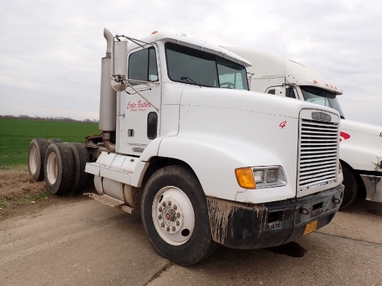 1993 FREIGHTLINER CASSCADIA TRUCK TRACTOR, 753,000 +  DAY CAB, CATERPILLAR
