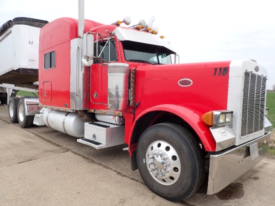 2003 PETERBUILT 379 TRUCK TRACTOR, 969,000  77" SLEEPER, E550 CATERPILLAR D