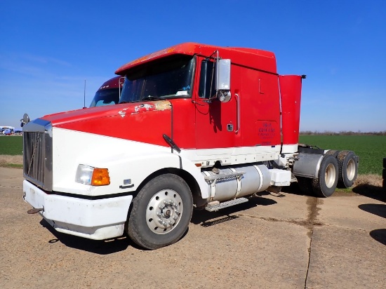 1994 WHITE GMC TRUCK TRACTOR, 1,000,000 +  60 SERIES 12.7 L DETROIT, 10 SPD