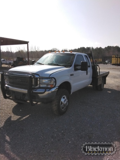 1998 FORD F 350 FLATBED TRUCK