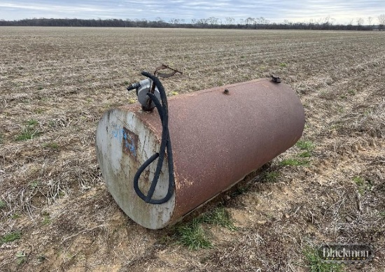 500 Gallon Fuel Tank With Manual Pump