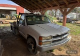 1997 Chevy 3500 Single Cab Dually Flatbed Truck