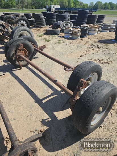 (2) trailer axles