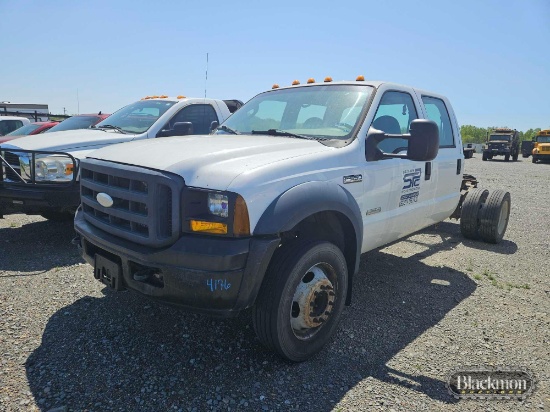 2007 FORD F550 VIN: 1FDAW56PX7EA87371