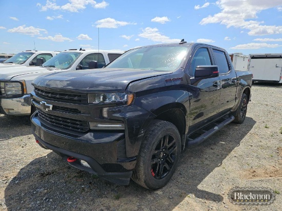 2022 CHEVROLET SILVERADO TRUCK VIN:1GCUYEED3NZ193170