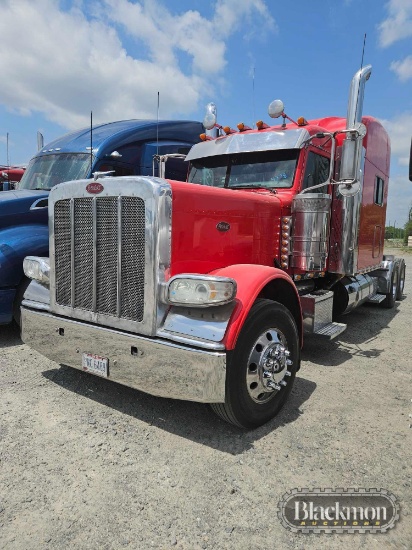 2013 PETERBILT 389 EXT HOOD SLEEPER TRUCK TRACTOR VIN: 1XPXD49X0DD191216