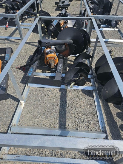 WOLVERINE AUGER & DRIVE BIT SKID STEER ATTACHMENT