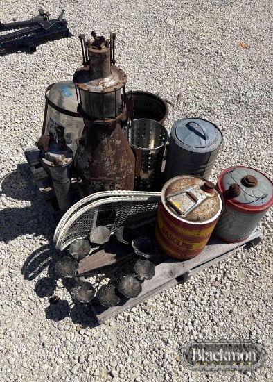 ASSORTED ANTIQUE ITEMS,