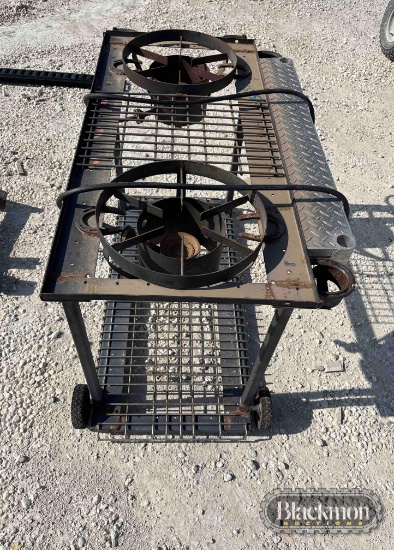DUAL PROPANE COOKER,
