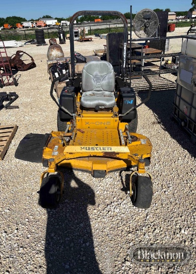 HUSTLER X-ONE RIDING LAWN MOWER,