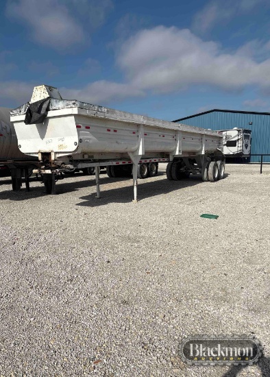 1991 LUFKIN END DUMP TRAILER,