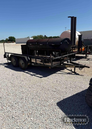2014 MASSEY UTILITY TRAILER,
