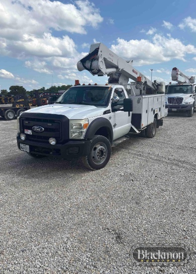 2011 FORD F550 UTILITY TRUCK,