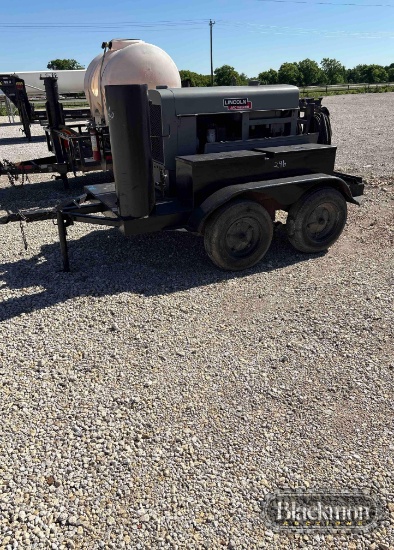 LINCOLN SA-200 WELDING TRAILER,