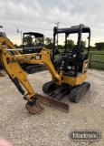 CAT 301.5 MINI TRACK EXCAVATOR,