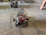 Lincoln Electric Mig Welder on Cart with Leads