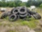 LOT OF ASSORTED TIRES & WHEELS