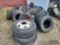 LOT OF ASSORTED TIRES & WHEELS