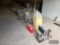 LOT OF ASSORTED BATTERIES/POWER WASHER & SHOP SUPPLIES