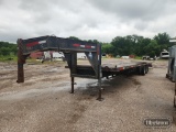 1996 NATIONAL FLATBED TRAILER,