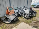 LOT OF ASSORTED TRUCK DOORS & FENDER/DOOR PANELS