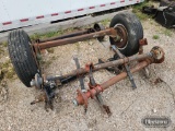LOT OF ASSORTED TRAILER AXLES