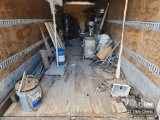 CONTENTS OF BOX VAN- BOX VAN BODY SOLD SEPERATELY