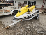 SEA DOO GTI BOMBARDIER JET SKI & TRAILER,