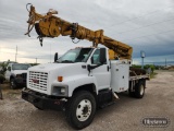 2003 GMC 7500 DIGGER DERRICK UTILITY TRUCK,