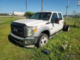 2011 FORD F450 CAB/CHASSIS PICKUP TRUCK,