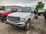 2003 FORD F550 CAB/CHASSIS PICKUP TRUCK,
