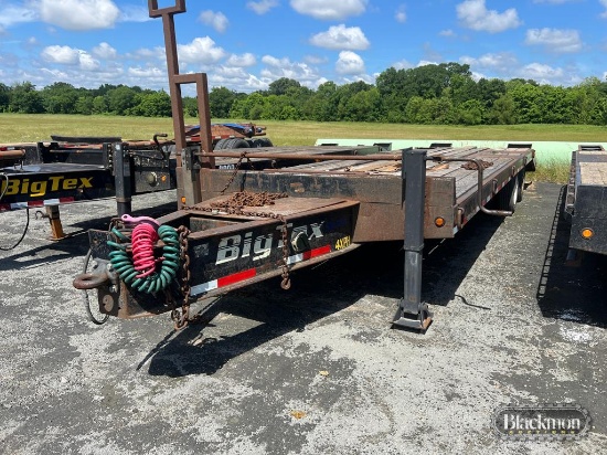 2006 BIG TEX 4XPH PINTLE HITCH TRAILER, S#16VHX242462826762