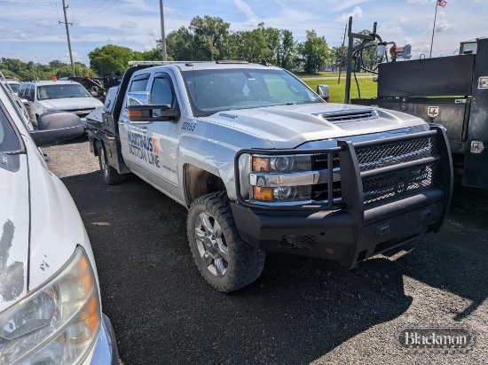 2019 CHEVROLET 2500HD FLATBED TRUCK, S#1GC1KTEY2KF169449
