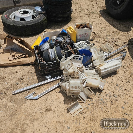 SEMI BRAKE PARTS, STRAP PROTECTORS, STUDS & MISC