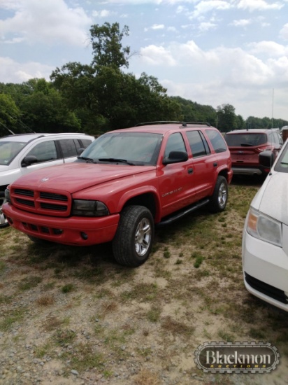 2002 Dodge Durango R/T SUV VIN: 1B4HS78Z92F150937