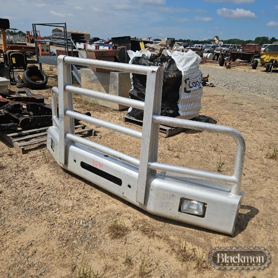 Semi front bumper