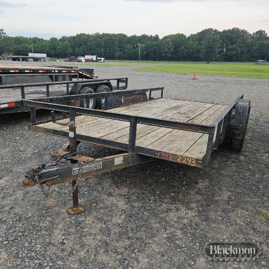 SHOPBUILT UTILITY TRAILER,