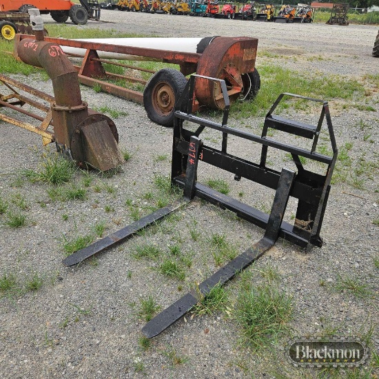 SET OF PALLET FORKS,