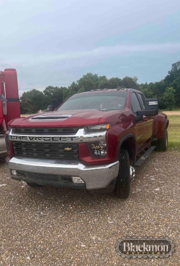2021 CHEVROLET 3500 TRUCK, VIN 1GC4YTEY5NF114607