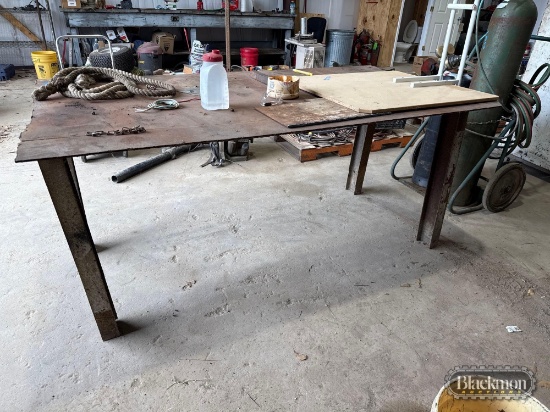 Metal Shop Table